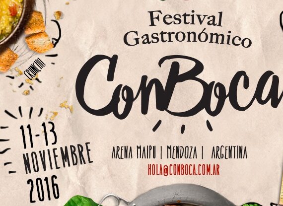 Festival gastronómico ConBoca en Mendoza